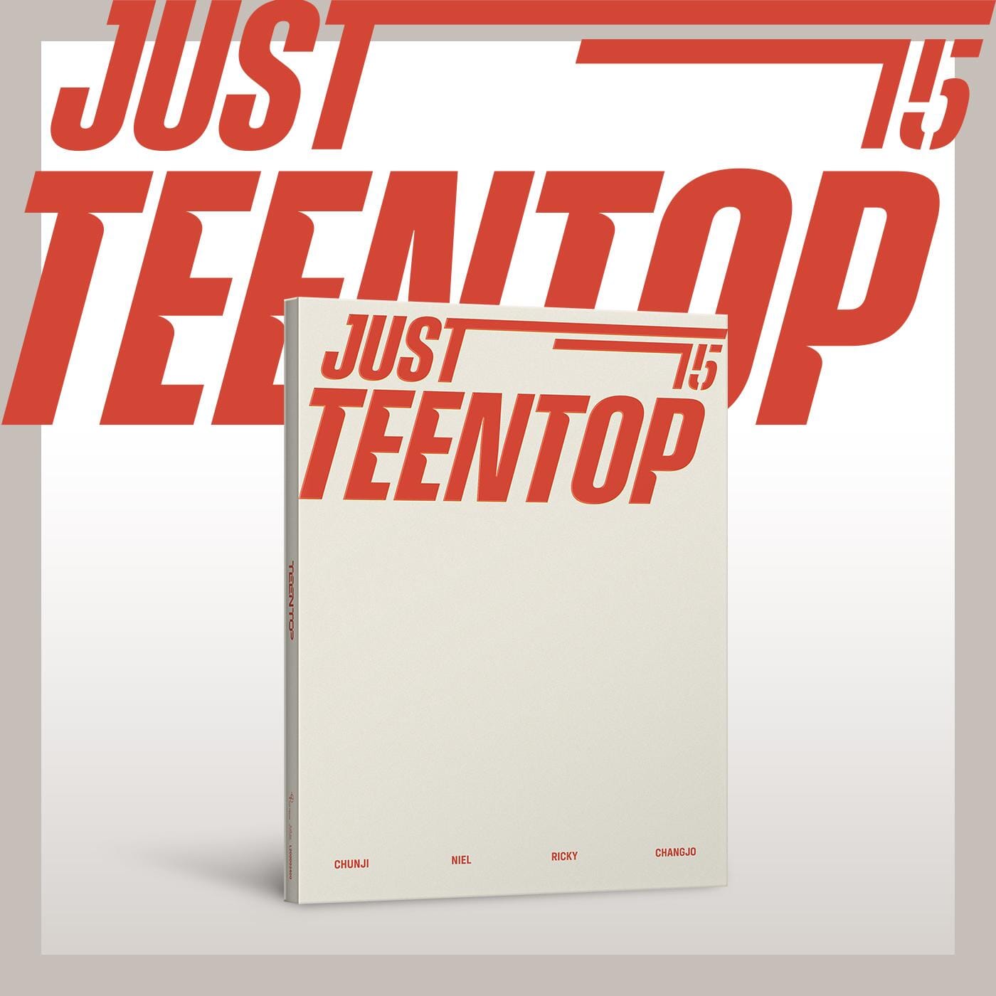 TEEN TOP - JUST 15, JUST TEEN TOP (CD VER.) Nolae