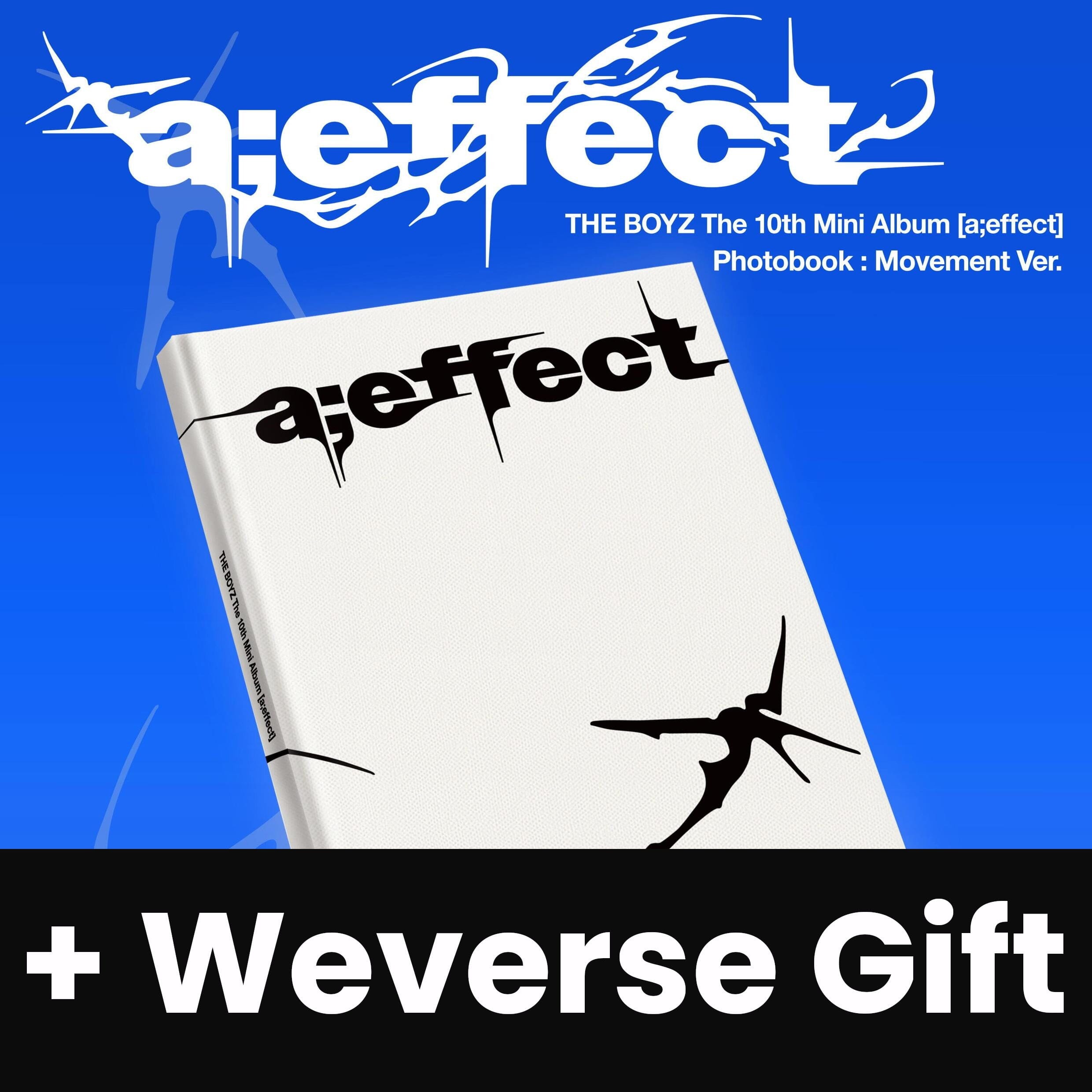 THE BOYZ - A;EFFECT (PHOTOBOOK VER.) + Weverse Gift Nolae