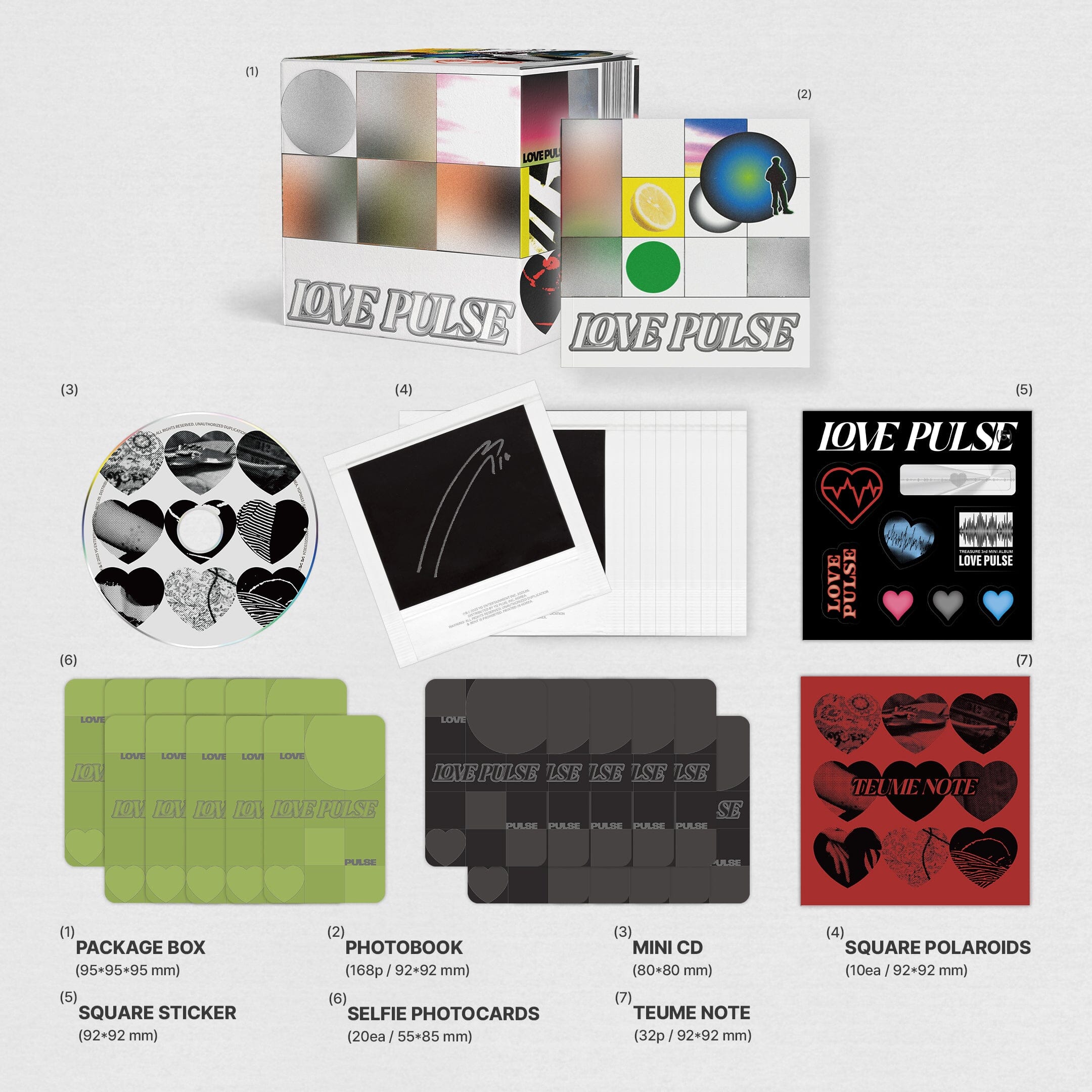 TREASURE - LOVE PULSE (TEUME VER.) Nolae