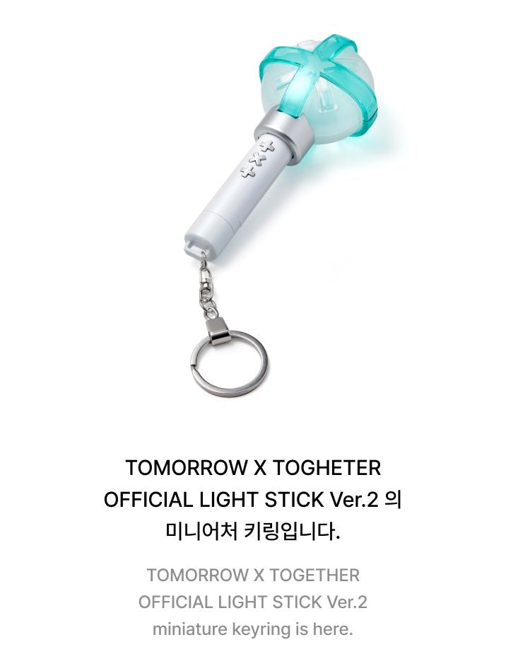 TXT - OFFICIAL LIGHT STICK KEYRING VER.2 Nolae