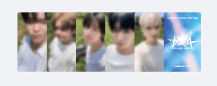 TXT - THE STAR CHAPTER: TOGETHER + Weverse Showcase Live Gift Nolae