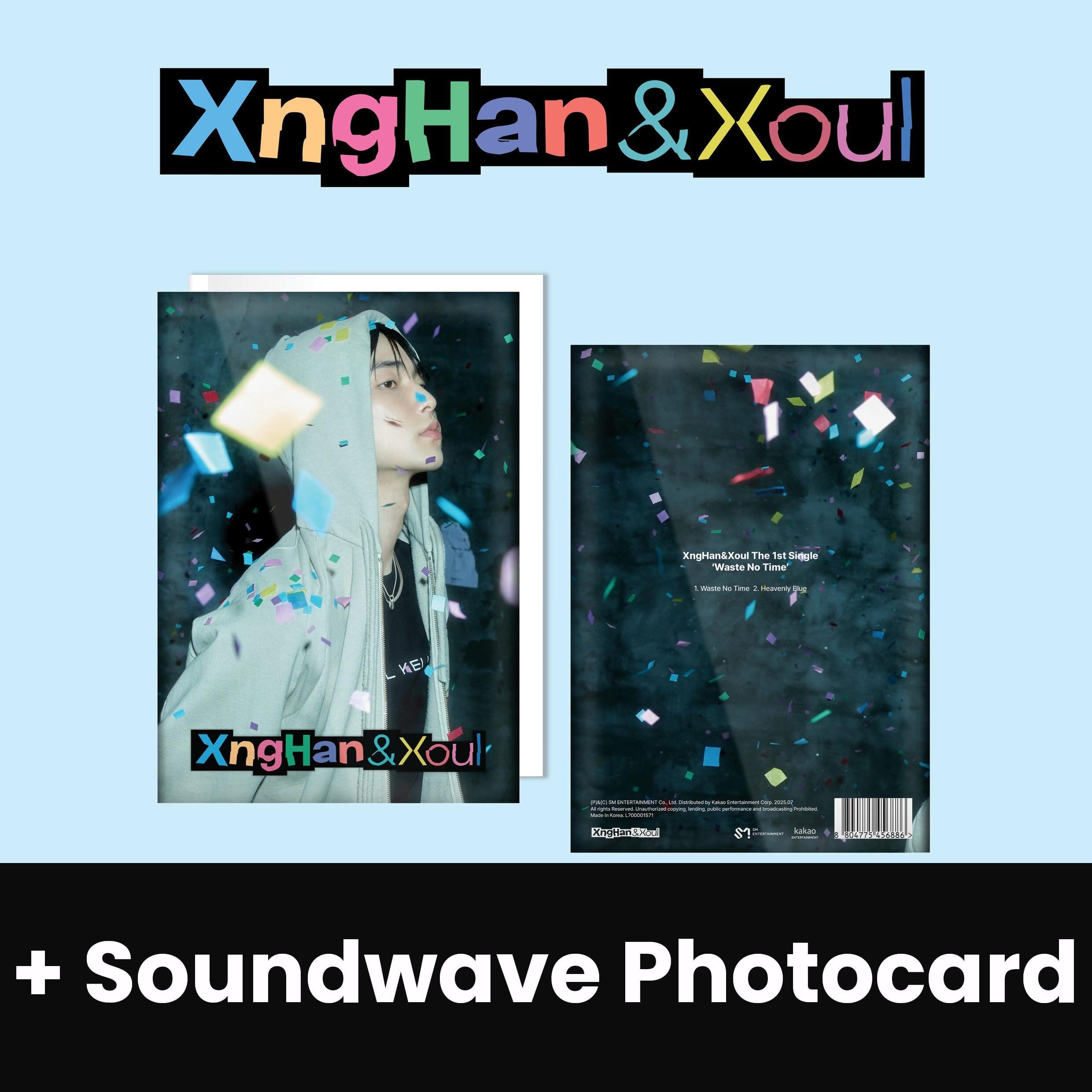 XNGHAN&XOUL - WASTE NO TIME (PHOTO BOOK VER.) + Soundwave Photocard Nolae
