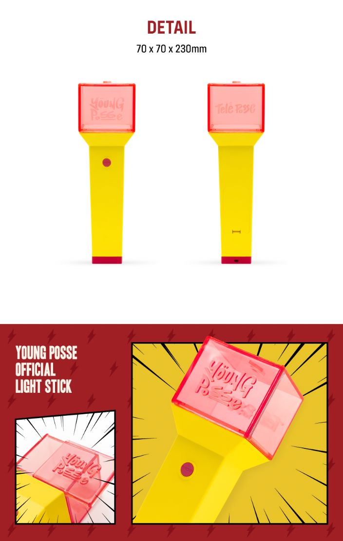 YOUNG POSSE - OFFICIAL LIGHT STICK Nolae
