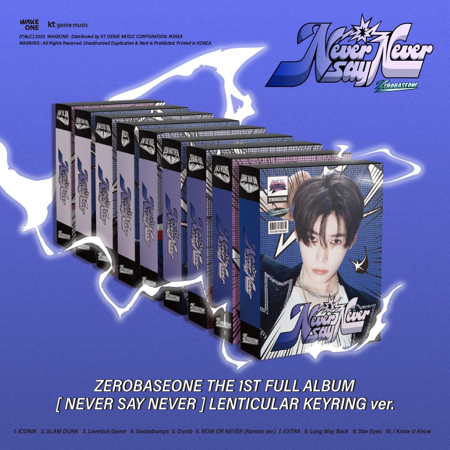 ZB1 - NEVER SAY NEVER (LENTICULAR KEYRING VER.) Nolae