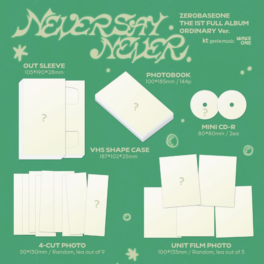 ZB1 - NEVER SAY NEVER (PHOTOBOOK VER.) Nolae