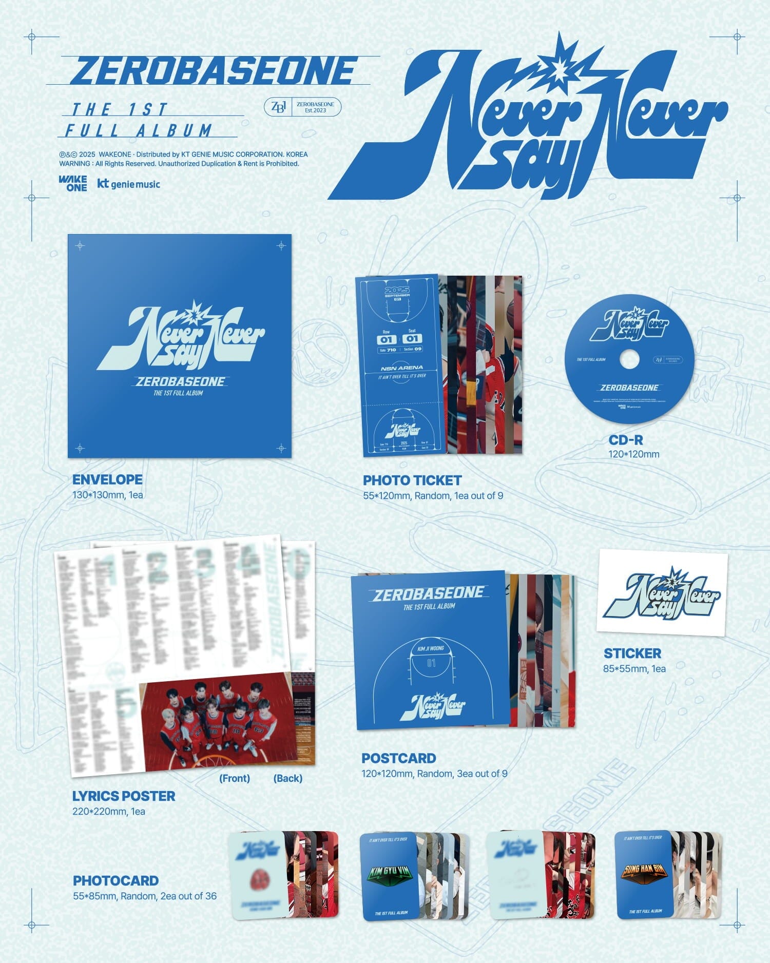 ZB1 - NEVER SAY NEVER (SLAM DUNK VER.) Nolae